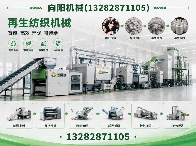 朝阳再生纤维加工设备展示图